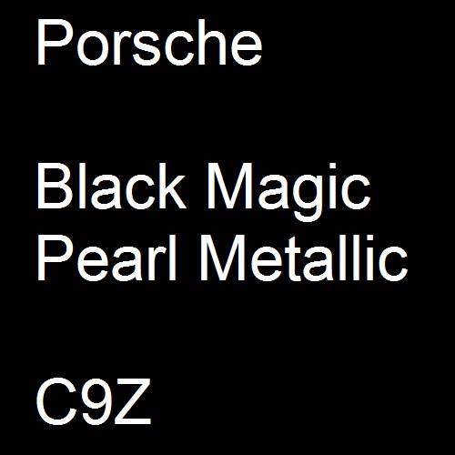 Porsche, Black Magic Pearl Metallic, C9Z.